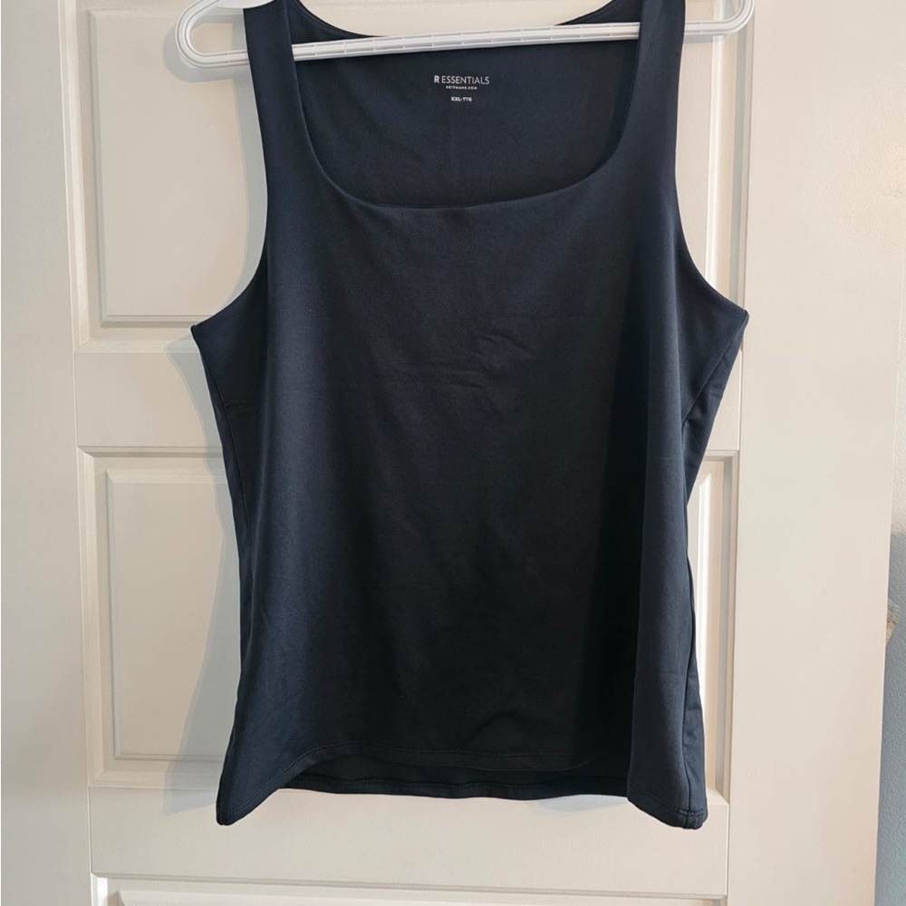 Black Sleeveless Top by Essentials